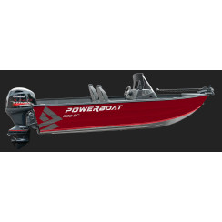Човен алюмінієвий POWERBOAT 520SC