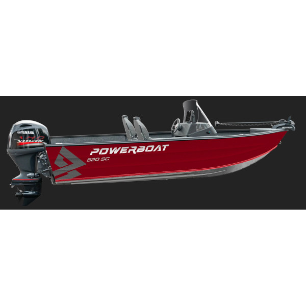 Човен алюмінієвий POWERBOAT 520SC