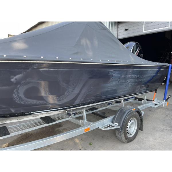 Човен алюмінієвий POWERBOAT 525 №420