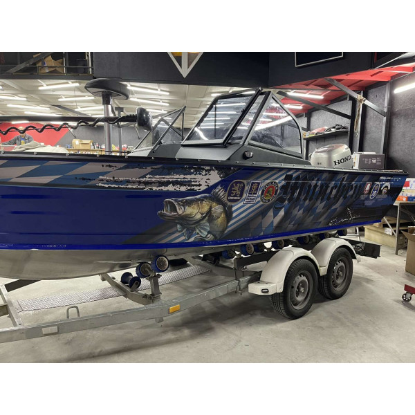 Човен алюмінієвий POWERBOAT 525 №520