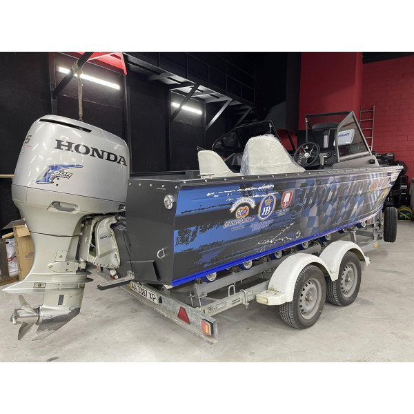 Човен алюмінієвий POWERBOAT 525 №520