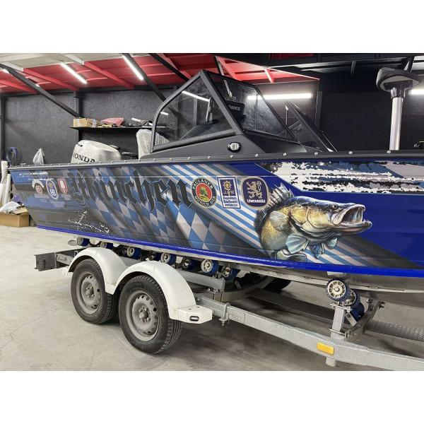 Човен алюмінієвий POWERBOAT 525 №520