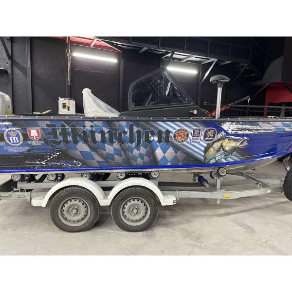 Човен алюмінієвий POWERBOAT 525 №520