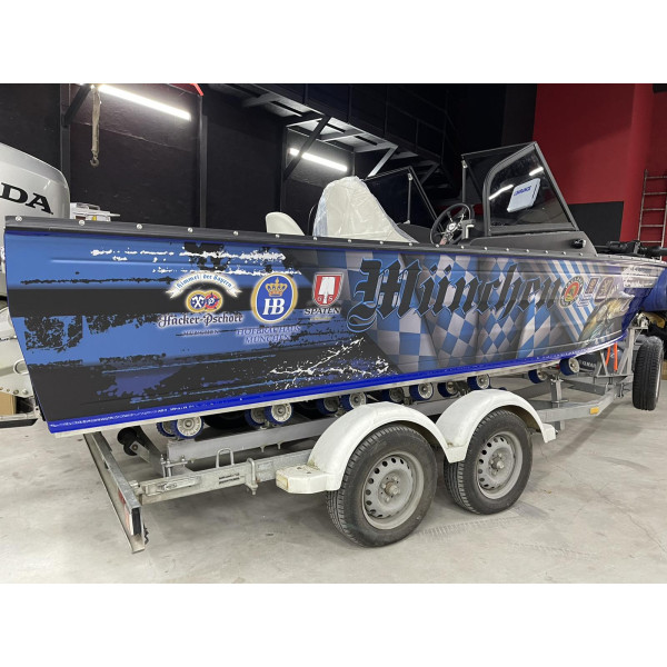 Човен алюмінієвий POWERBOAT 525 №520