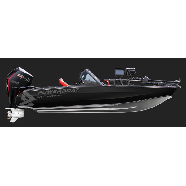 Човен алюмінієвий POWERBOAT 585DC Competition