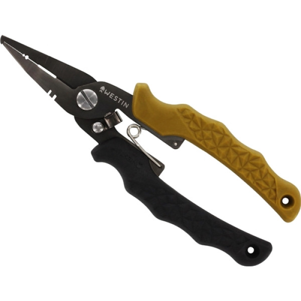 Плоскогубці Westin HD Split Ring Pliers Large 16cm Black Sand