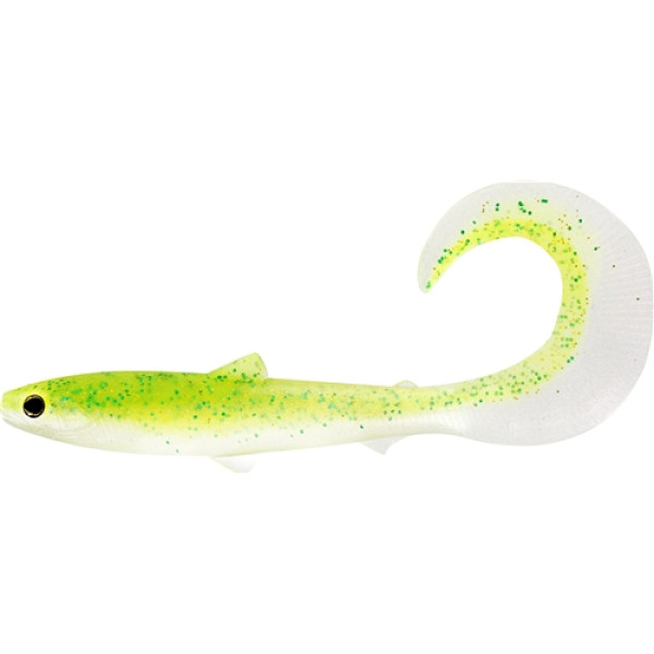 Westin BullTeez Curltail Box Silicone 10cm 6g Sparkling Chartreuse 1pc