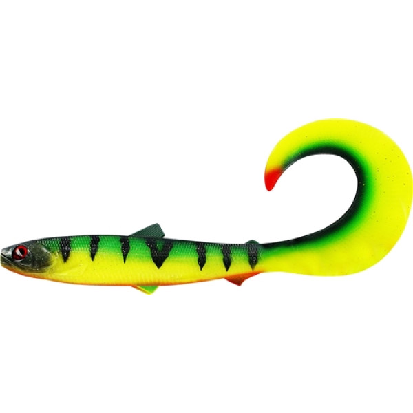 Westin BullTeez Curltail Silicone 21cm 49g Tiger Perch 1pc/pack