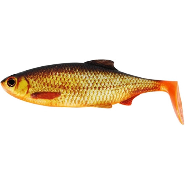 Silicone Westin Ricky the Roach Shadtail Box 10cm 14g Real Rudd 1pc