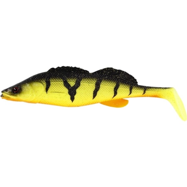 Westin ZanderTeez Shadtail Silicone 8.5cm 6g Fire Perch