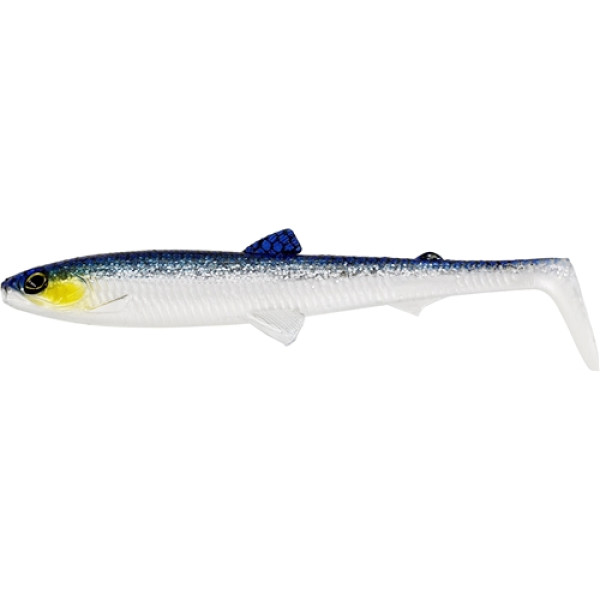 Силикон Westin BullTeez Shadtail 9.5cm 7g Blue Headlight 2шт/уп