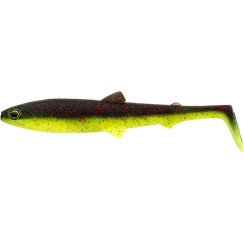 Силікон Westin BullTeez Shadtail 9.5cm 7g Black/Chartreuse (2шт/уп)