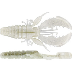 Westin CreCraw Creaturebait Silicone, 4 pcs., 8.5 cm, 7 g, Glow White