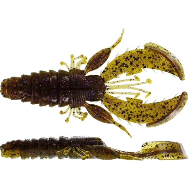 Силикон Westin CreCraw Creaturebait 6.5cm 4g Green Pumpkin Purple