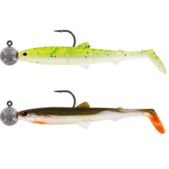 Силікон Westin BullTeez R 'NR 12.5cm 10g #6/0 Dark Water Mix 5 (2шт/уп)