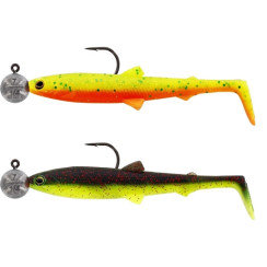 Силікон Westin BullTeez R 'NR 12.5cm 10g #6/0 Dark Water Mix 6 (2шт/уп)