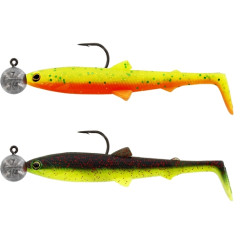 Силікон Westin BullTeez R 'NR 9.5cm 7g #4/0 Dark Water Mix 6 (2шт/уп)