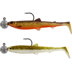 Силікон Westin BullTeez R 'NR 9.5cm 7g #4/0 Clear Water Mix 5 (2шт/уп)