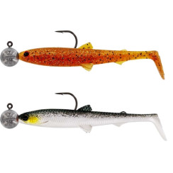 Силікон Westin BullTeez R 'NR 12.5cm 10g #6/0 Clear Water Mix 6 (2шт/уп)