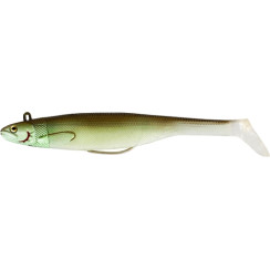 Silicone Westin Magic Minnow Jig 10cm 12g Olive Abalone
