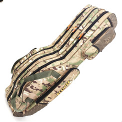 ECLIPSE 1.00m Rod Case, Frame, Camouflage, 3 Compartments