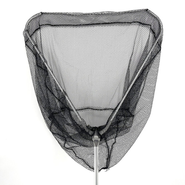 Подсак BREEZE CS-370220-JW треугольный 70см, черная прорезиненная сетка, зеленая телескоп ручка