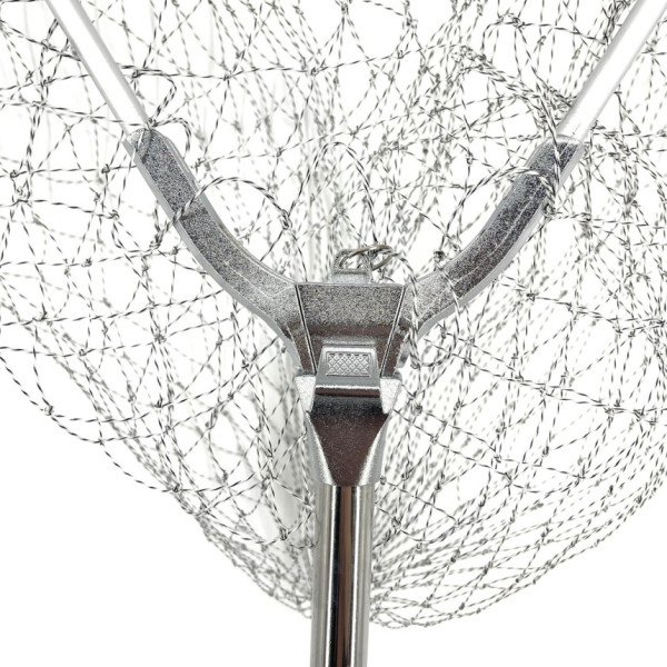 Підсак BREEZE CS-270220-XG трикутний 70см, кордова сітка, кругла метал телескоп ручка