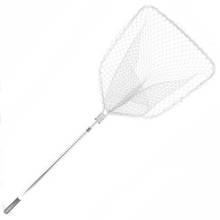 Подсак Breeze HY-280170-QP пятиугольная цельная голова 80 см, кордовая сетка, телескоп ручка 1.7m