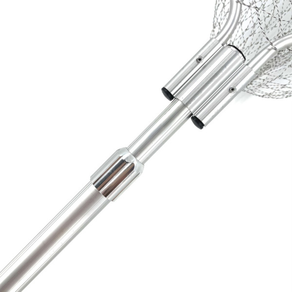 Підсак Breeze HY-280170-QP п'ятикутна цільна голова 80 см, сітка кордова, телескоп ручка 1.7m