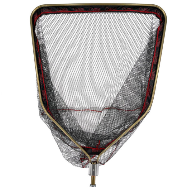 Подсак Breeze HY-380170-GJ пятиугольная голова 80см, прорезиненная тонущая сетка, телескоп ручка 1.7м
