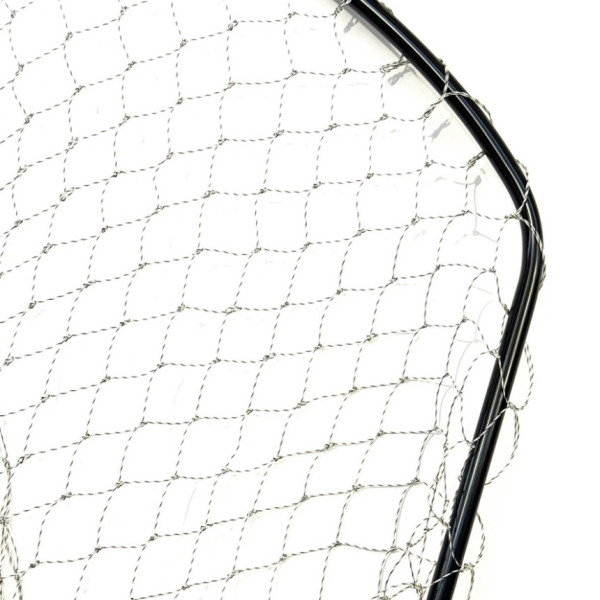 Подсак Breeze HY-160160-QP пятиугольная цельная голова 60 см, кордовая сетка, черная телескоп ручка 1.8m