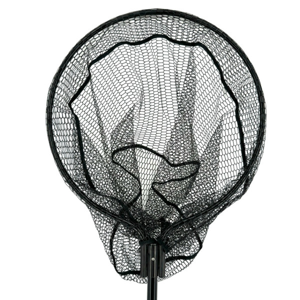 Подсак Breeze HB-030-15501 бортовой, круглая голова 56см, крупная прорезиненная тонкая сетка, круглая алюм ручка