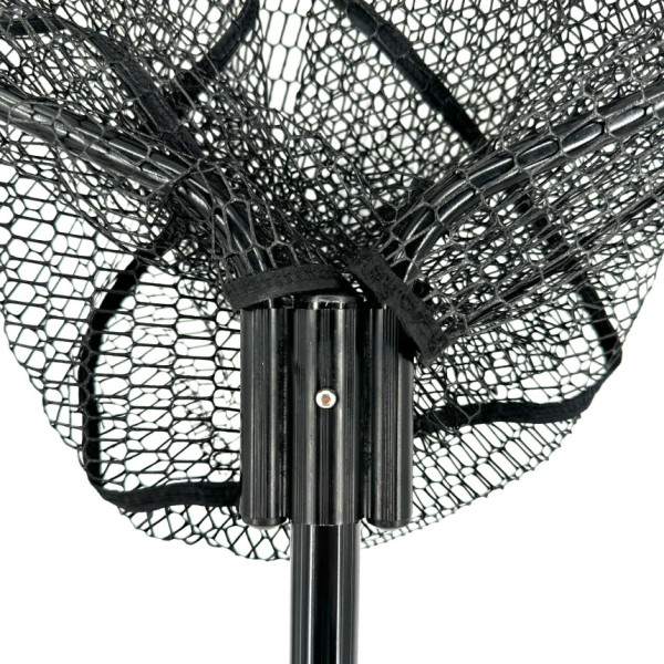 Подсак Breeze HB-030-15501 бортовой, круглая голова 56см, крупная прорезиненная тонкая сетка, круглая алюм ручка