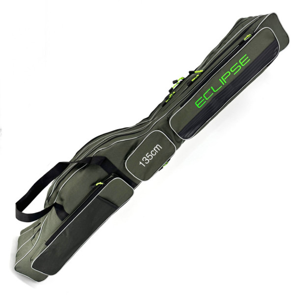 ECLIPSE 2503 1.50m Rod Case, Gray with Black Inserts, 3 Sections