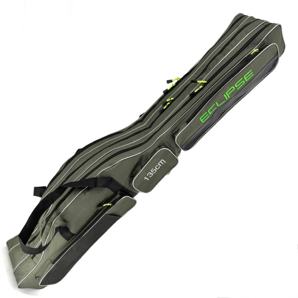 ECLIPSE 2503 1.50m Rod Case, Gray with Black Inserts, 3 Sections