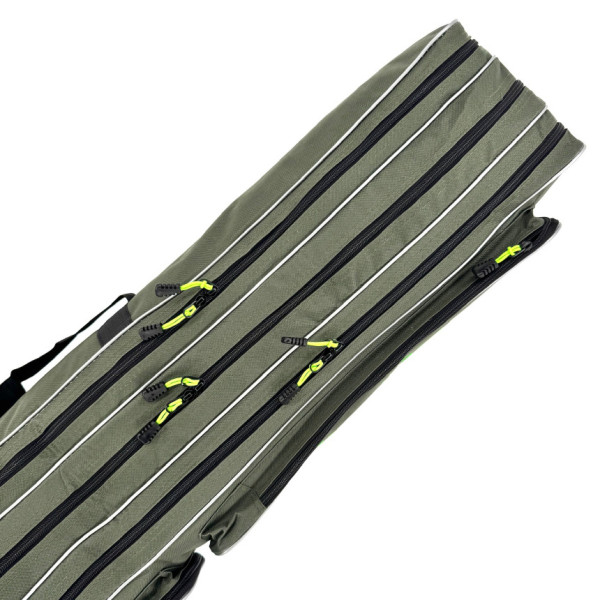 ECLIPSE 2503 1.50m Rod Case, Gray with Black Inserts, 3 Sections