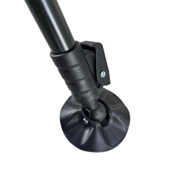 Крісло Eclipse Dyscover 1010-L складане підлокітниками та регулюванням нахилу, олива+чохол