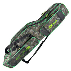 ECLIPSE 2502 1.00m frame rod case, ripstop camouflage with black inserts, 3 sections