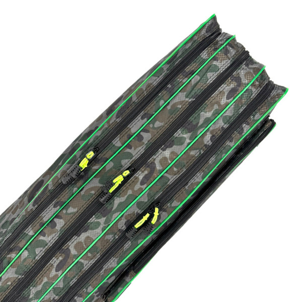 ECLIPSE 2502 1.35m frame rod case, ripstop camouflage with black inserts, 3 sections