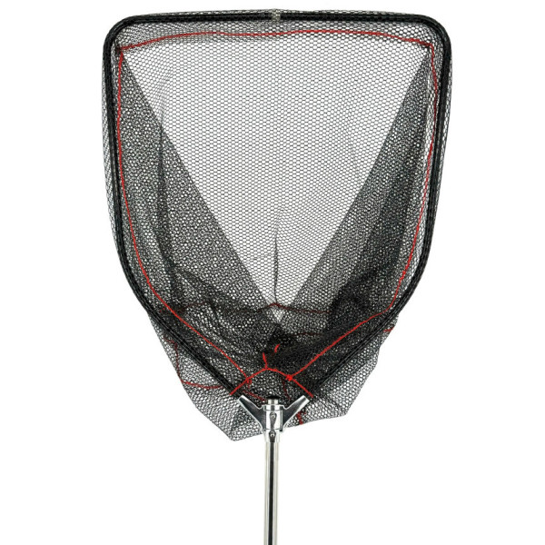 Подсак Breeze HB033-708002 пятиугольный голова каркасная 80 см складывается пополам, прорезиненая сетка