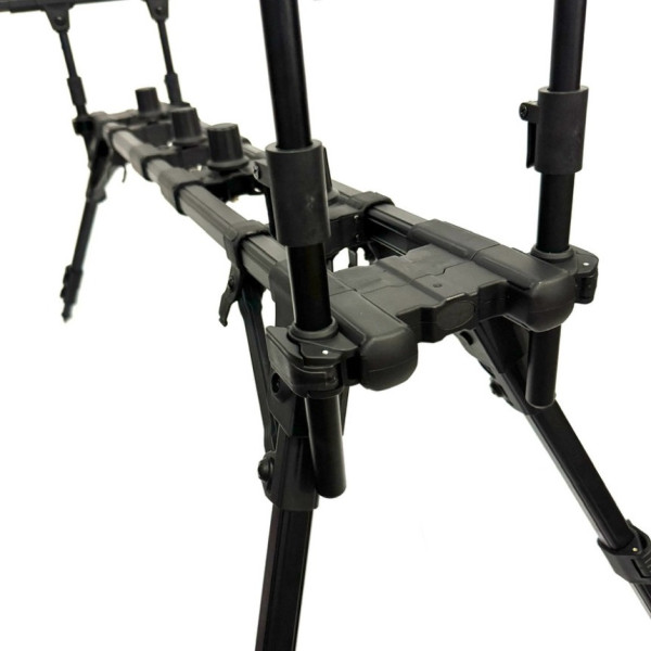 Підставка пологовий Eclipse SBY2 Transformer Black, 4 вудилища, буз-бар 75см