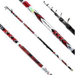Solaris Selica Red Bolognese fishing rod, 6m to 45g