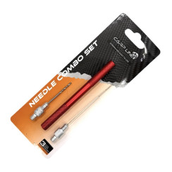 Carp Line Carp Fishing Kit: Needle, Drill + Metal Handle Needle Combo Set 'HW-062' Red