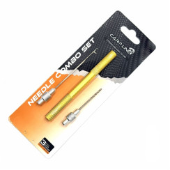 Carp Line Carp Fishing Kit: Needle, Drill + Metal Handle Needle Combo Set 'HW-062' Yellow