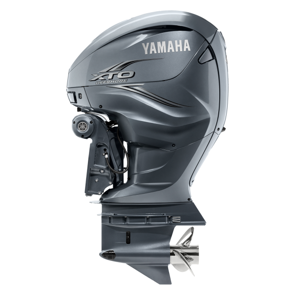 Мотор човен чотиритактний YAMAHA F375AETU Gray