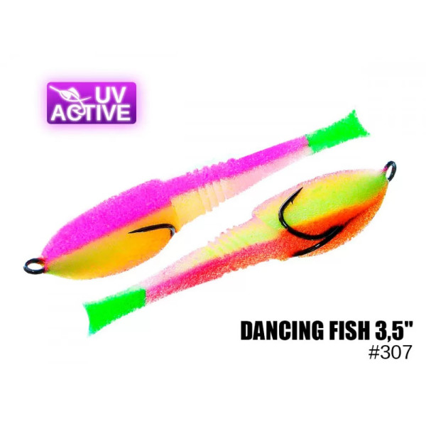 Foam Dancing Fish 3.5" #307 (5 pcs)