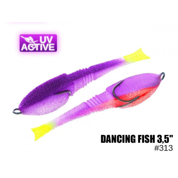 Foam Dancing Fish 3.5" #313 (5 pcs)
