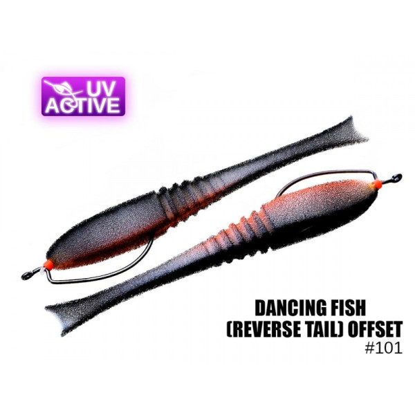 Foam Fish Dancing Fish 5.5 (Reverse Tail) Offset #101 (5 pcs)