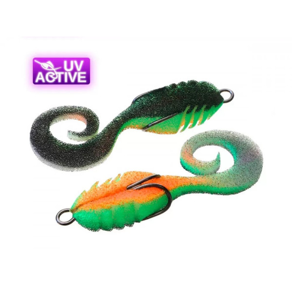 Dancing Tail Foam Twister 3.5" #902 (2 pcs)