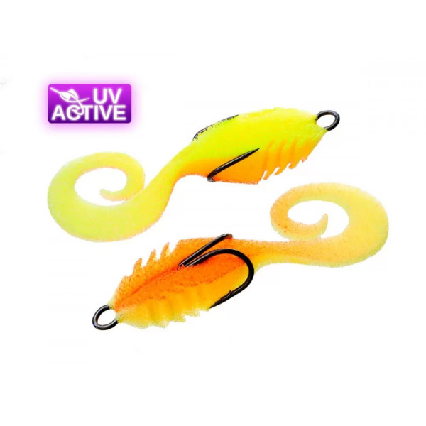 Dancing Tail Foam Twister 3.5" #910 (2 pcs)